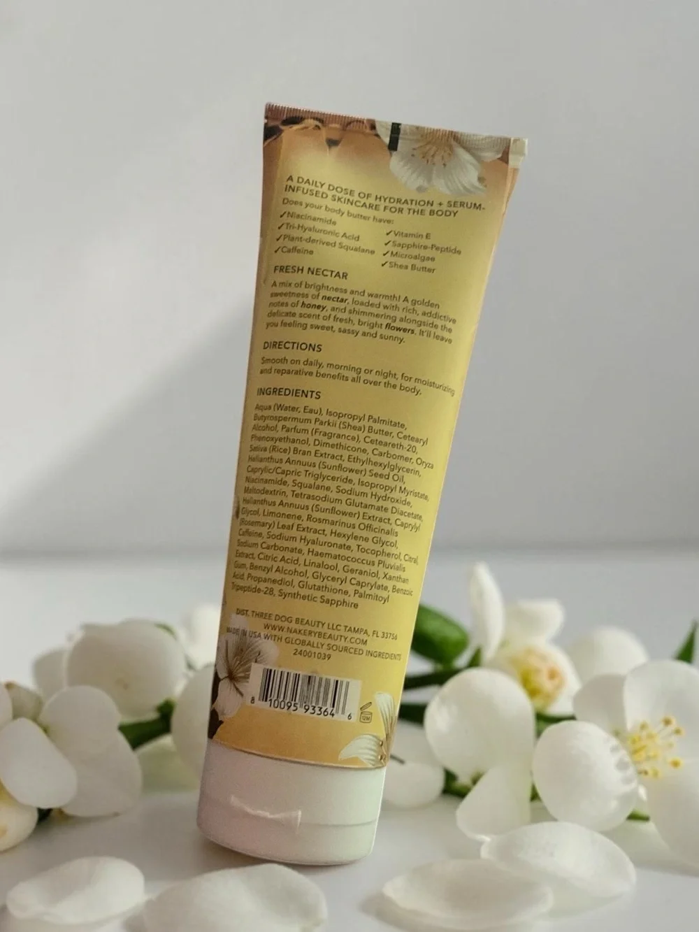Nakery Beauty Skin Toning Body Butter - Fresh Nectar 🌸 300 ml.